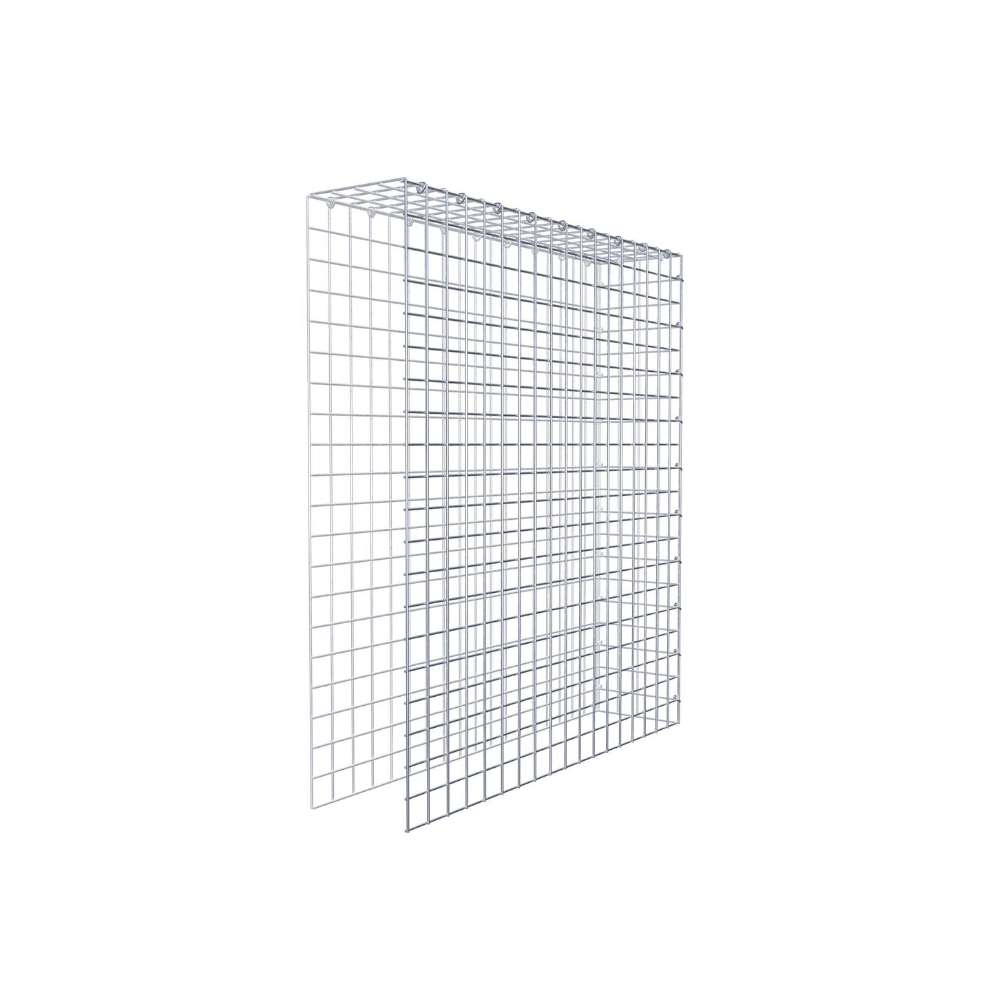 Anbaugabione Typ 4 100 cm x 90 cm x 20 cm (L x H x T), Maschenweite 5 cm x 5 cm, C-Ring