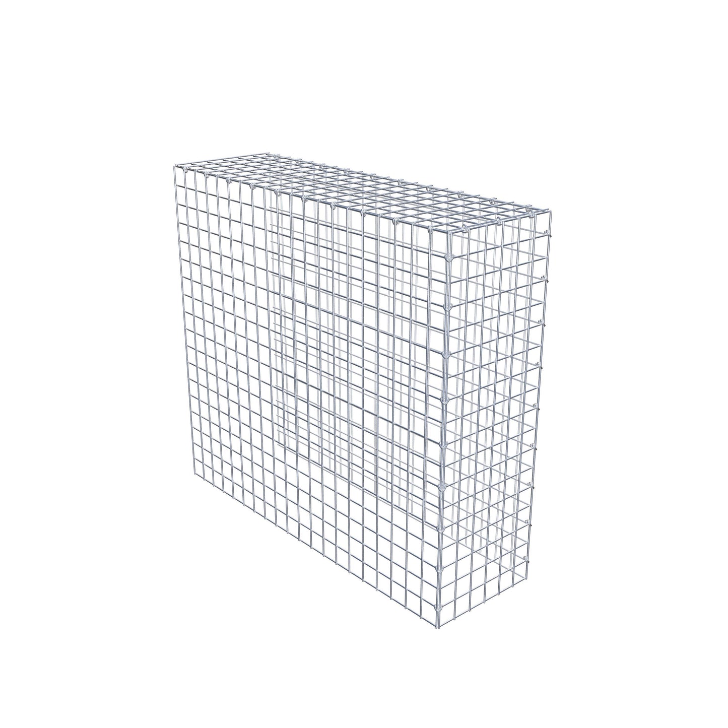 Anbaugabione Typ 4 100 cm x 90 cm x 30 cm (L x H x T), Maschenweite 5 cm x 5 cm, C-Ring