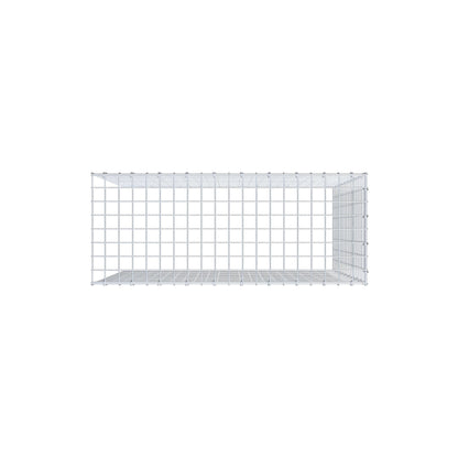 Anbaugabione Typ 4 100 cm x 100 cm x 40 cm (L x H x T), Maschenweite 5 cm x 5 cm, C-Ring