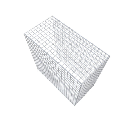 Anbaugabione Typ 4 100 cm x 100 cm x 50 cm (L x H x T), Maschenweite 5 cm x 5 cm, C-Ring