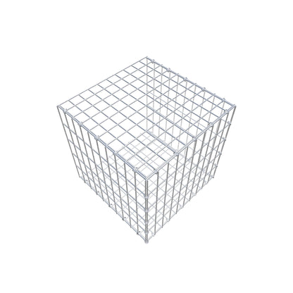 Fourche rapportée type 2 50 cm x 50 cm x 50 cm, mailles 5 cm x 10 cm, anneau en C