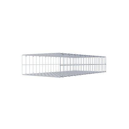 Pile aggiuntivo tipo 2 100 cm x 20 cm x 50 cm, maglia 5 cm x 10 cm, anello a C