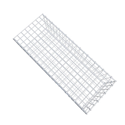 Monteret gabion type 2 100 cm x 30 cm x 40 cm, maskestørrelse 5 cm x 10 cm, C-ring