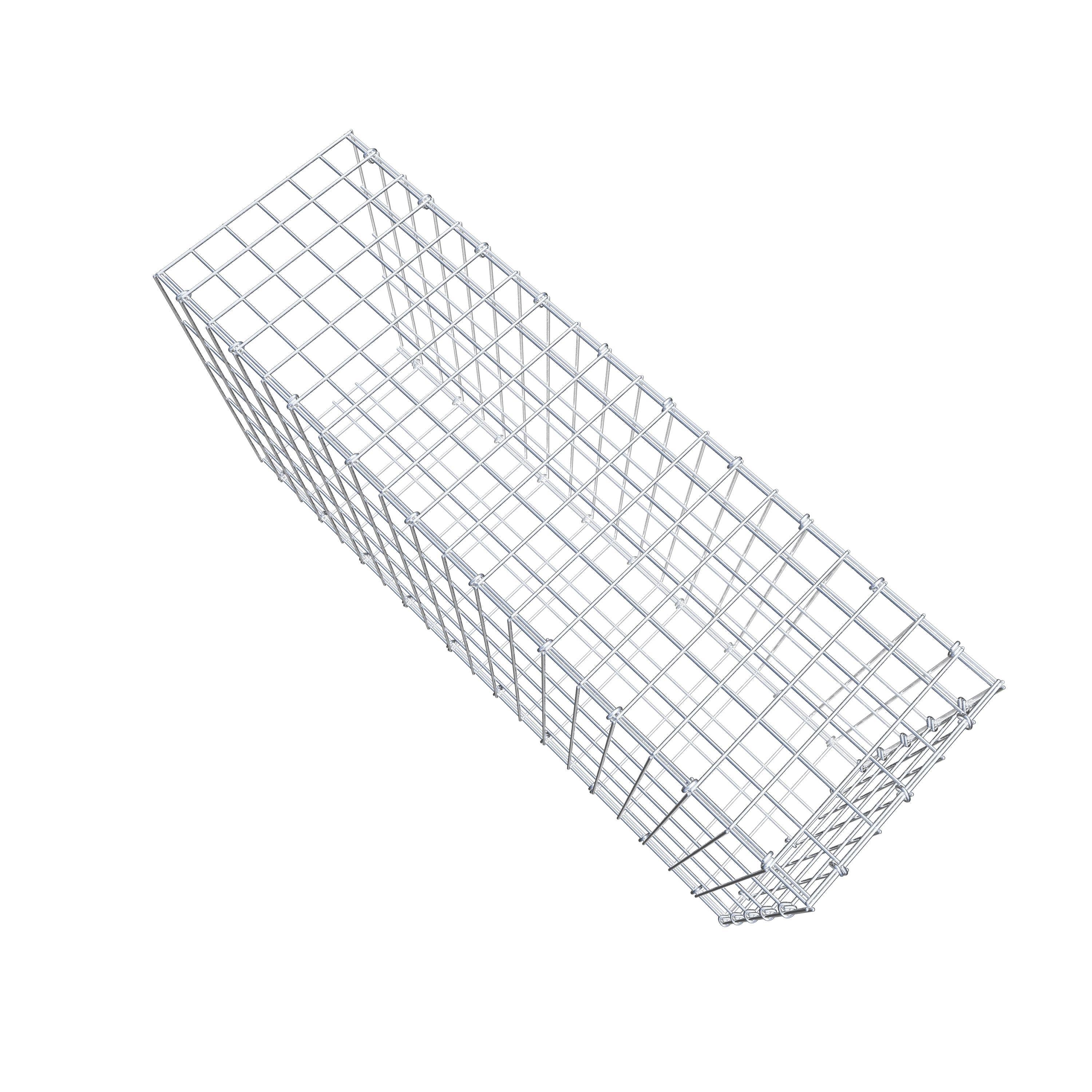 Pile aggiuntivo tipo 2 100 cm x 50 cm x 30 cm, maglia 5 cm x 10 cm, anello a C