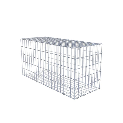 Pile aggiuntivo tipo 2 100 cm x 50 cm x 40 cm, maglia 5 cm x 10 cm, anello a C