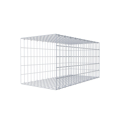 Mounted gabion type 2 100 cm x 50 cm x 50 cm, mesh size 5 cm x 10 cm, C-ring