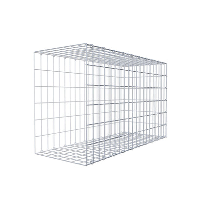 Anbaugabione Typ 2 100 cm x 60 cm x 40 cm, Maschenweite 5 cm x 10 cm, C-Ring