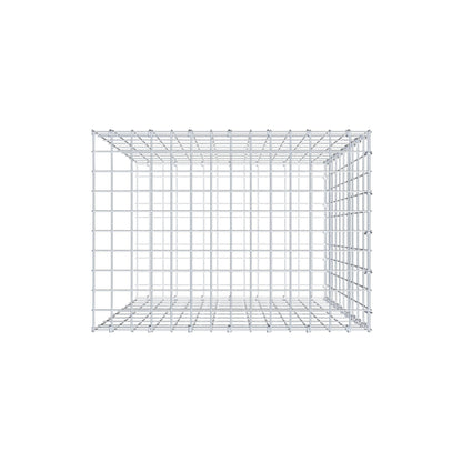 Pila adicional tipo 2 100 cm x 70 cm x 50 cm, malla 5 cm x 10 cm, anillo en C