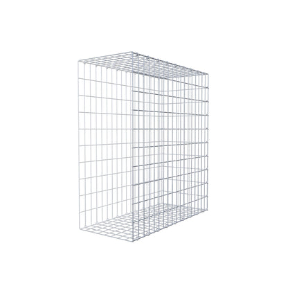 Opzetpaal type 2 100 cm x 90 cm x 40 cm, maaswijdte 5 cm x 10 cm, C-ring