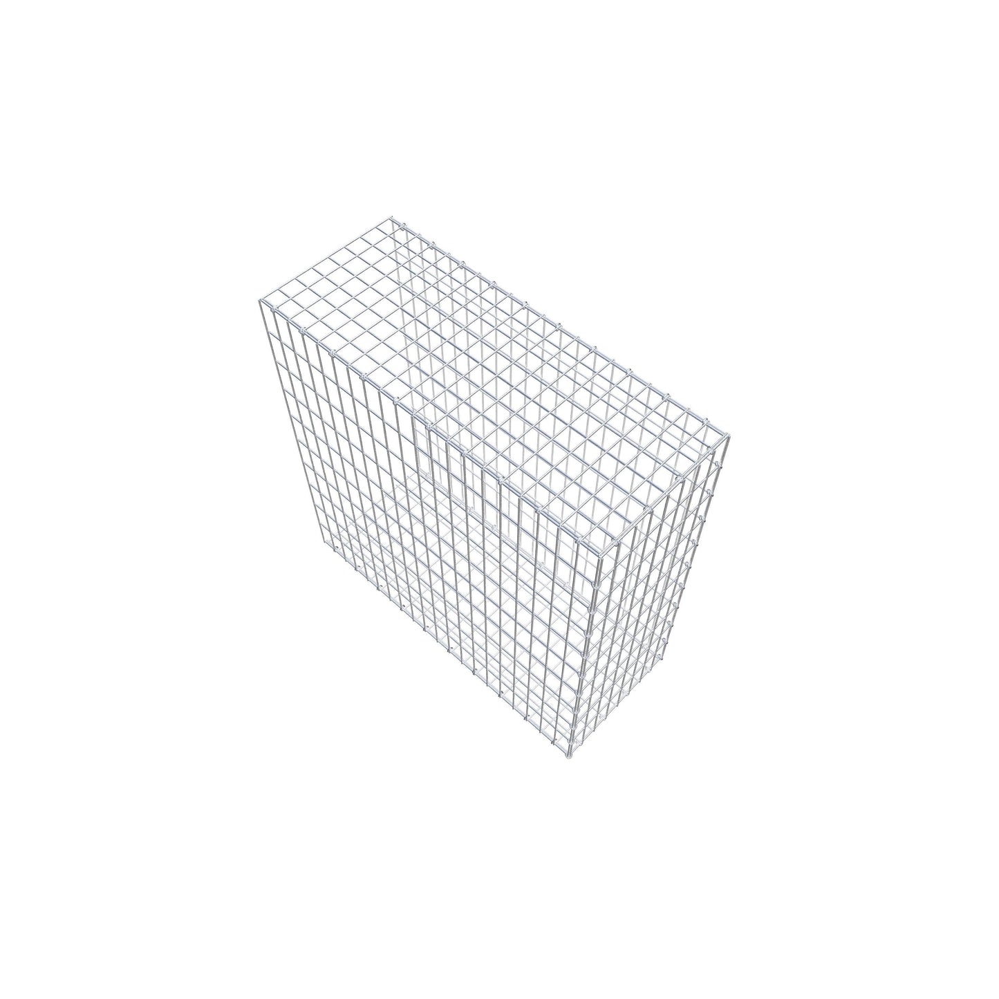 Fourche rapportée type 2 100 cm x 100 cm x 40 cm, mailles 5 cm x 10 cm, anneau en C