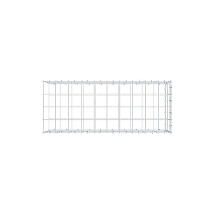 Typ 2 påbyggnadsgabion 100 cm x 30 cm x 40 cm (L x H x D), maskstorlek 10 cm x 10 cm, C-ring