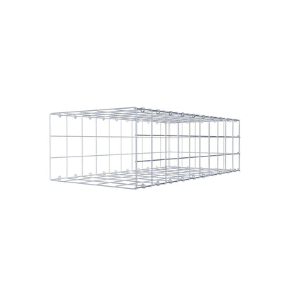 Gavión complementario de tipo 2 100 cm x 30 cm x 50 cm (L x A x P), malla 10 cm x 10 cm, anillo en C