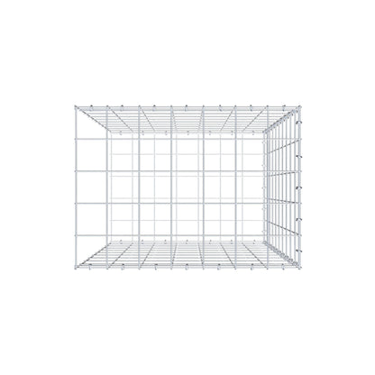 Fourche rapportée type 2 100 cm x 70 cm x 50 cm (L x H x P), mailles 10 cm x 10 cm, anneau C