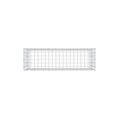 Anbaugabione Typ 3 100 cm x 60 cm x 30 cm (L x H x T), Maschenweite 5 cm x 10 cm, C-Ring