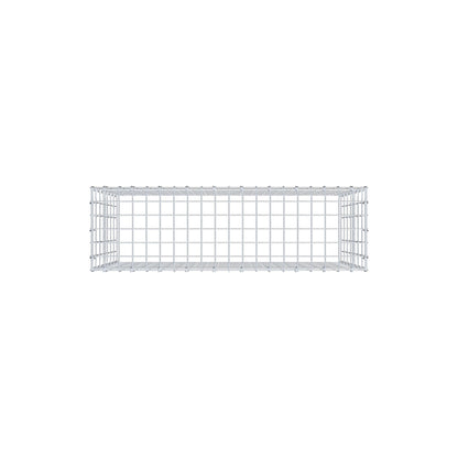 Anbaugabione Typ 3 100 cm x 70 cm x 30 cm (L x H x T), Maschenweite 5 cm x 10 cm, C-Ring