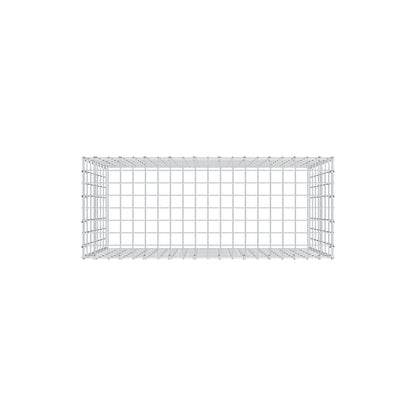 Anbaugabione Typ 3 100 cm x 70 cm x 40 cm (L x H x T), Maschenweite 5 cm x 10 cm, C-Ring