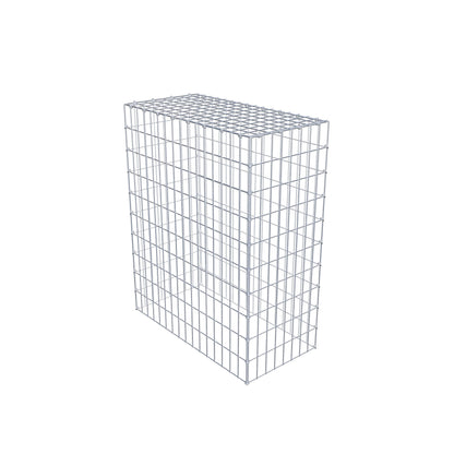 Anbaugabione Typ 3 100 cm x 80 cm x 40 cm (L x H x T), Maschenweite 5 cm x 10 cm, C-Ring