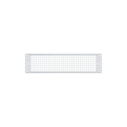 Monteret gabion type 3 200 cm x 100 cm x 50 cm (L x H x D), maskestørrelse 5 cm x 10 cm, C-ring