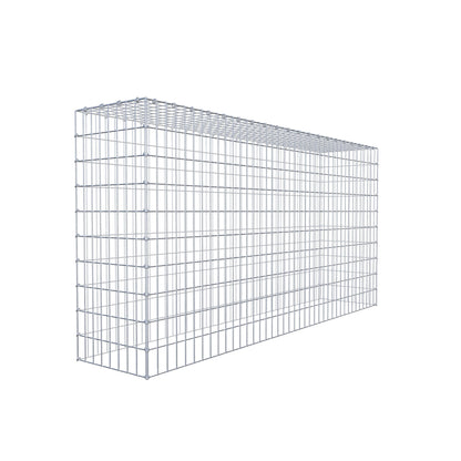 Anbaugabione Typ 3 200 cm x 100 cm x 40 cm (L x H x T), Maschenweite 5 cm x 10 cm, C-Ring