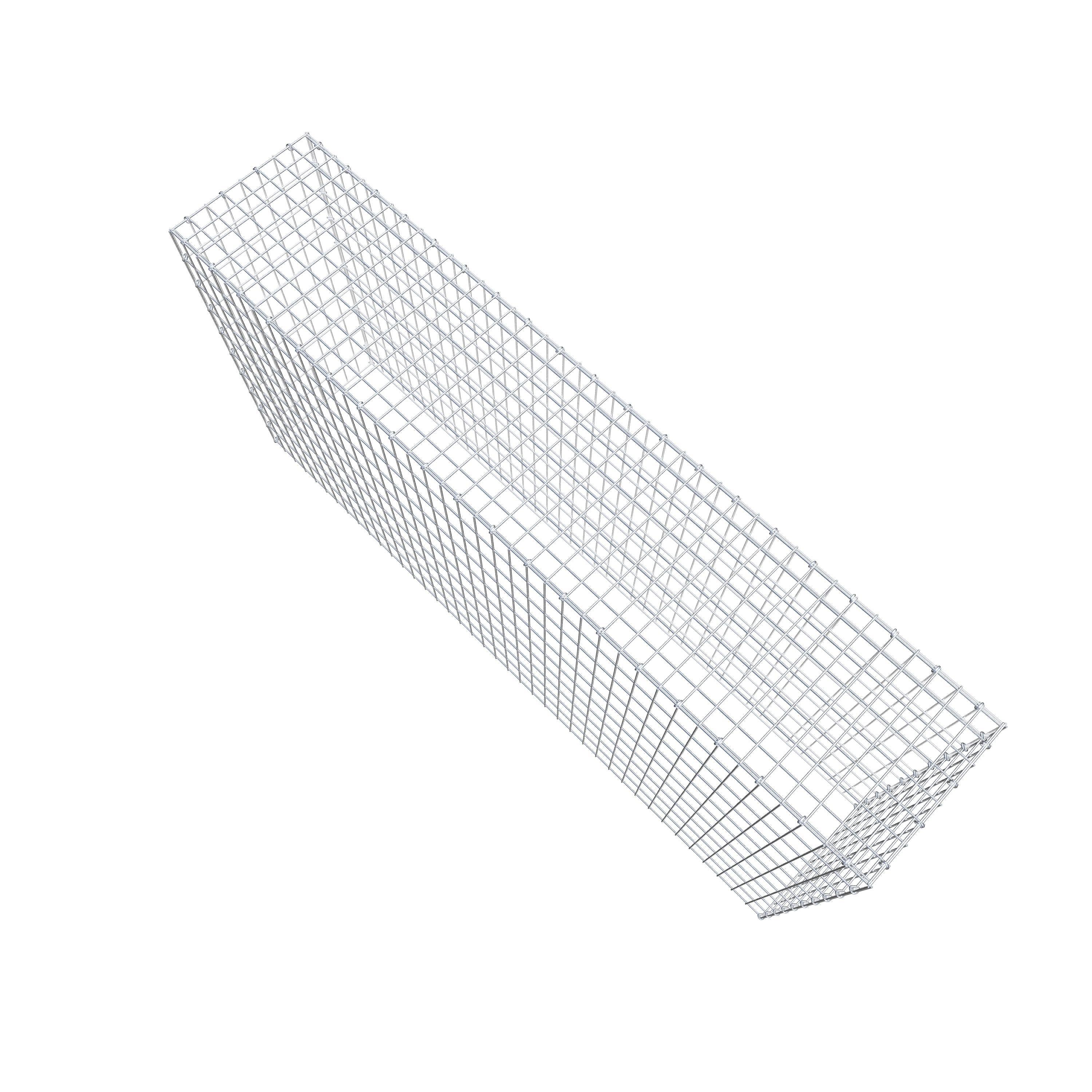 Pile aggiuntivo tipo 3 200 cm x 100 cm x 40 cm (L x H x P), maglia 5 cm x 10 cm, anello a C