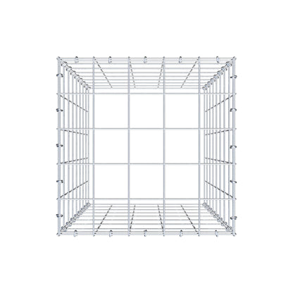 Anbaugabione Typ 3 80 cm x 50 cm x 50 cm (L x H x T), Maschenweite 10 cm x 10 cm, C-Ring