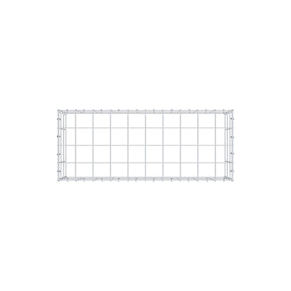 Anbaugabione Typ 3 100 cm x 30 cm x 40 cm (L x H x T), Maschenweite 10 cm x 10 cm, C-Ring