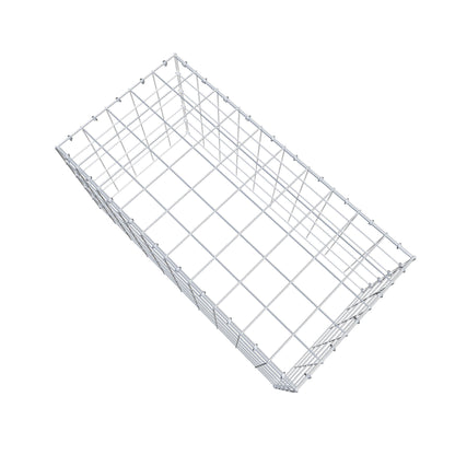 Monteret gabion type 3 100 cm x 50 cm x 50 cm (L x H x D), maskestørrelse 10 cm x 10 cm, C-ring