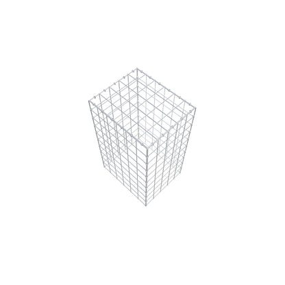 Anbaugabione Typ 3 100 cm x 60 cm x 50 cm (L x H x T), Maschenweite 10 cm x 10 cm, C-Ring