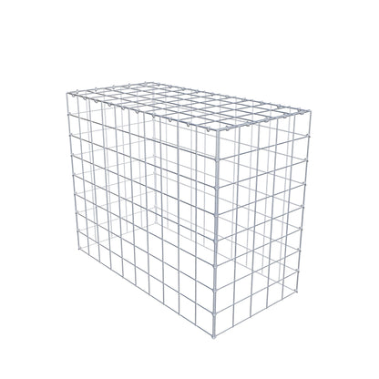 Anbaugabione Typ 3 100 cm x 80 cm x 50 cm (L x H x T), Maschenweite 10 cm x 10 cm, C-Ring