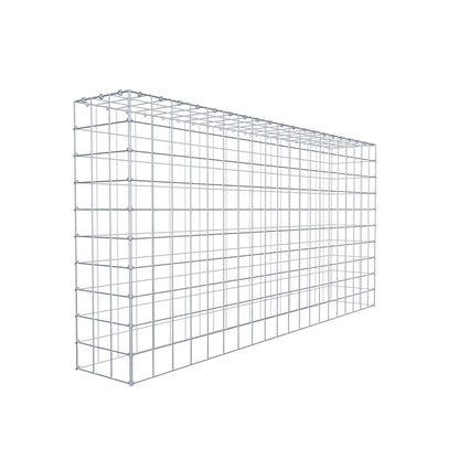 Anbaugabione Typ 3 200 cm x 100 cm x 30 cm (L x H x T), Maschenweite 10 cm x 10 cm, C-Ring