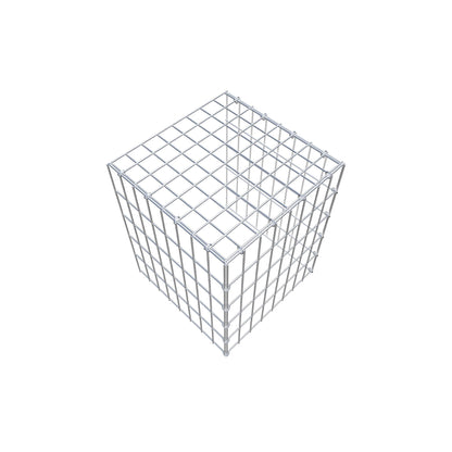 Anbaugabione Typ 4 50 cm x 40 cm x 40 cm (L x H x T), Maschenweite 5 cm x 10 cm, C-Ring