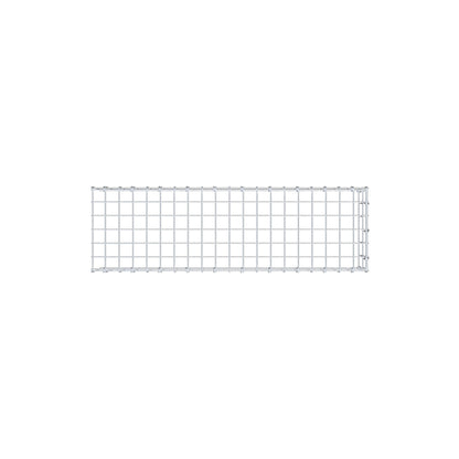 Anbaugabione Typ 4 100 cm x 20 cm x 30 cm (L x H x T), Maschenweite 5 cm x 10 cm, C-Ring