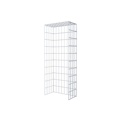 Anbaugabione Typ 4 100 cm x 20 cm x 40 cm (L x H x T), Maschenweite 5 cm x 10 cm, C-Ring