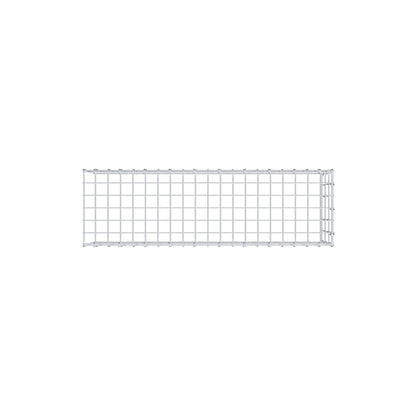Anbaugabione Typ 4 100 cm x 30 cm x 30 cm (L x H x T), Maschenweite 5 cm x 10 cm, C-Ring