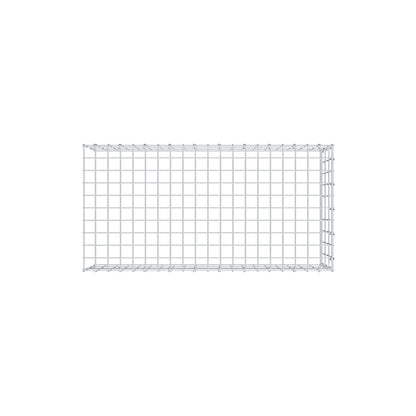Anbaugabione Typ 4 100 cm x 30 cm x 50 cm (L x H x T), Maschenweite 5 cm x 10 cm, C-Ring