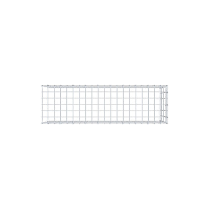Anbaugabione Typ 4 100 cm x 40 cm x 30 cm (L x H x T), Maschenweite 5 cm x 10 cm, C-Ring