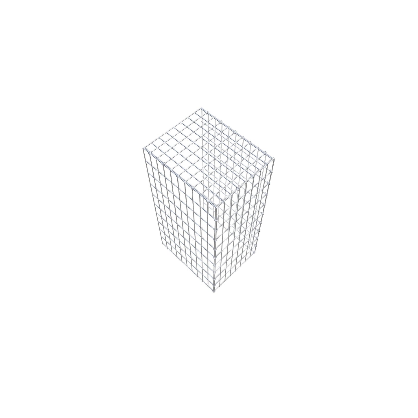 Anbaugabione Typ 4 100 cm x 50 cm x 40 cm (L x H x T), Maschenweite 5 cm x 10 cm, C-Ring