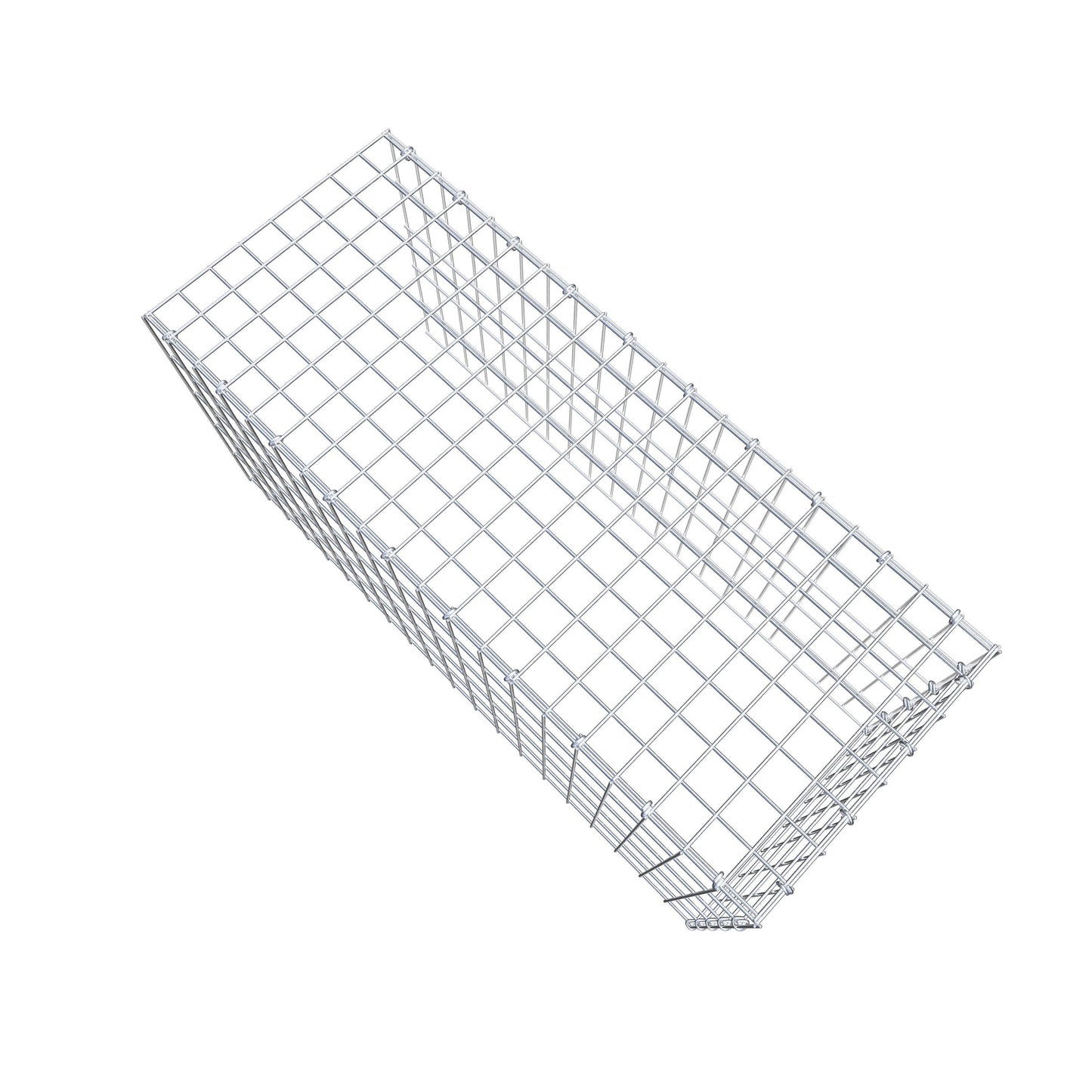 Anbaugabione Typ 4 100 cm x 50 cm x 40 cm (L x H x T), Maschenweite 5 cm x 10 cm, C-Ring