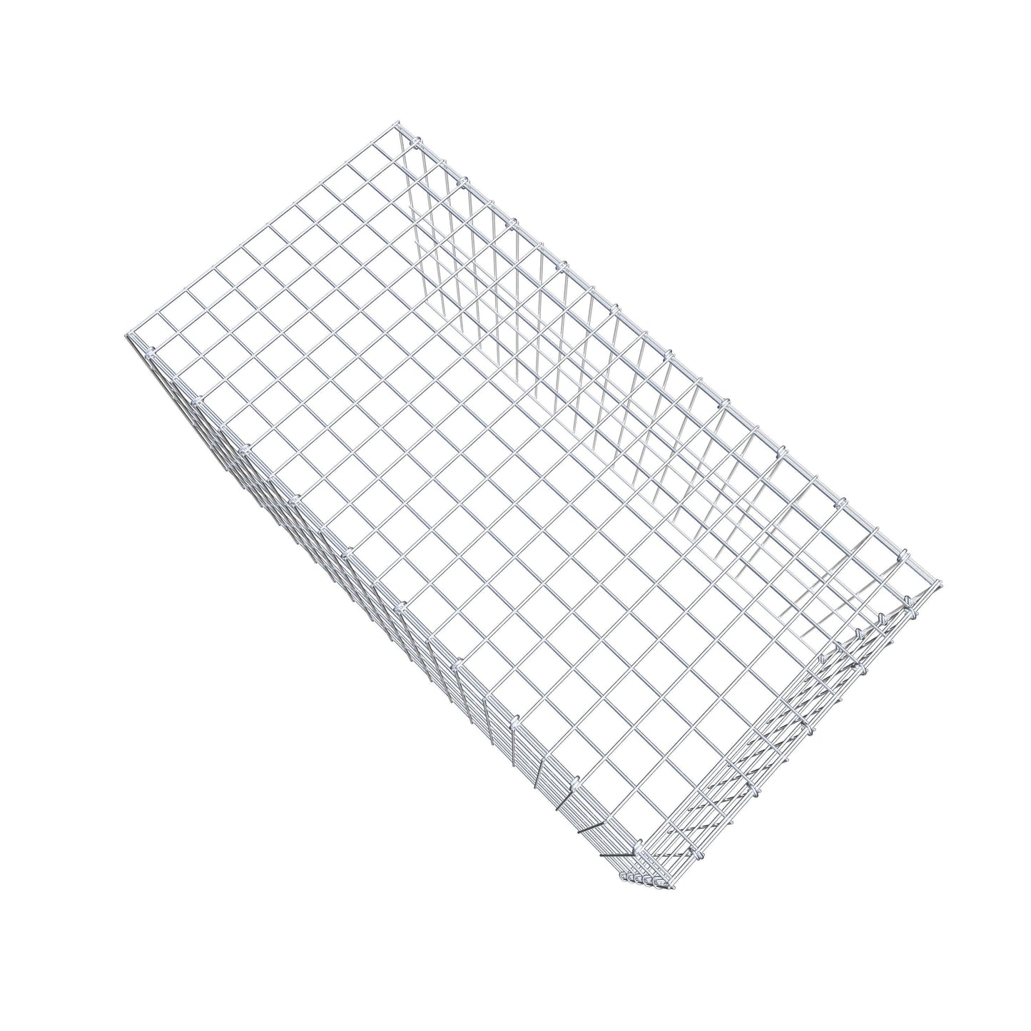 Anbaugabione Typ 4 100 cm x 50 cm x 50 cm (L x H x T), Maschenweite 5 cm x 10 cm, C-Ring