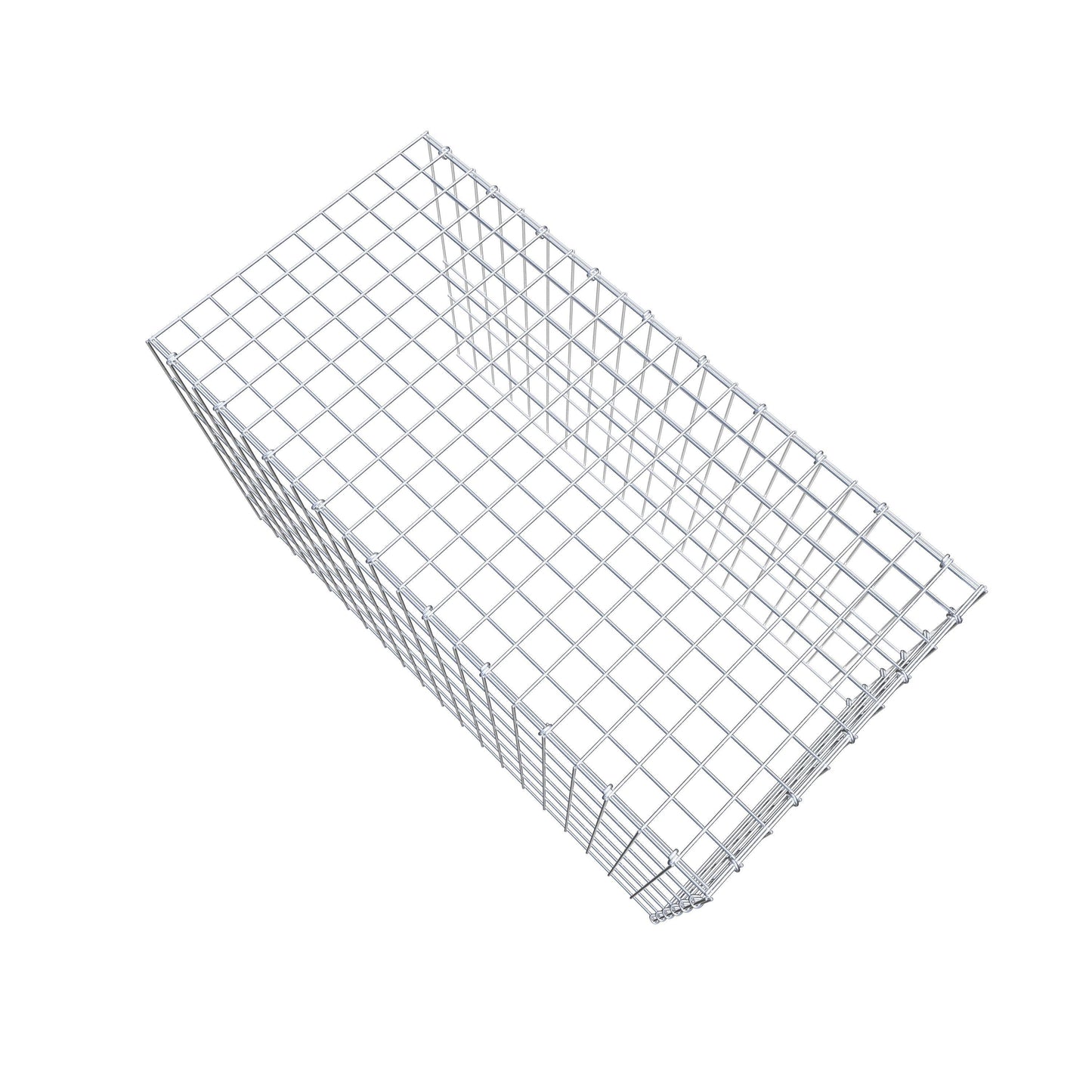 Anbaugabione Typ 4 100 cm x 60 cm x 50 cm (L x H x T), Maschenweite 5 cm x 10 cm, C-Ring