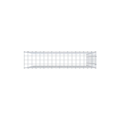 Anbaugabione Typ 4 100 cm x 90 cm x 20 cm (L x H x T), Maschenweite 5 cm x 10 cm, C-Ring