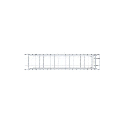 Anbaugabione Typ 4 100 cm x 90 cm x 20 cm (L x H x T), Maschenweite 5 cm x 10 cm, C-Ring