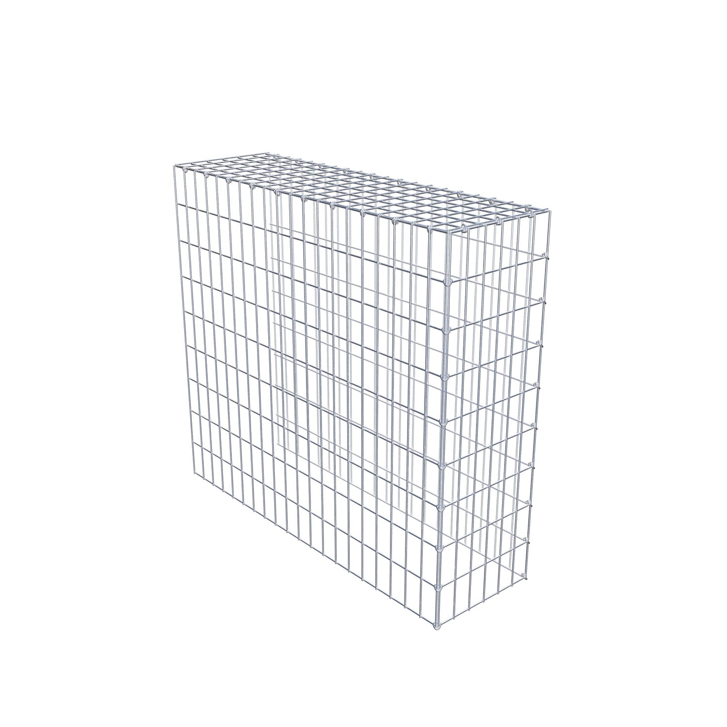 Extra gabion typ 4 100 cm x 90 cm x 30 cm (L x H x D), maskstorlek 5 cm x 10 cm, C-ring