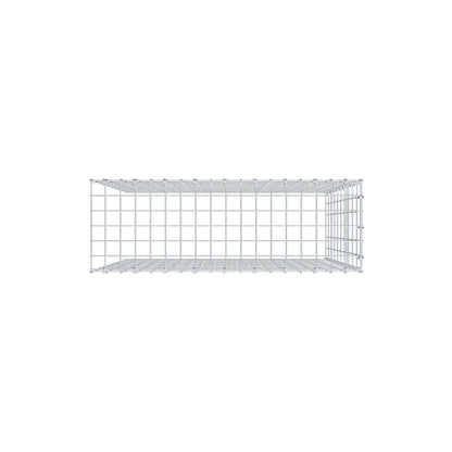 Extra gabion typ 4 100 cm x 90 cm x 30 cm (L x H x D), maskstorlek 5 cm x 10 cm, C-ring