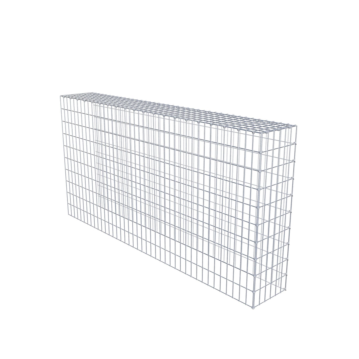 Extra gabion typ 4 200 cm x 100 cm x 30 cm (L x H x D), maskstorlek 5 cm x 10 cm, C-ring