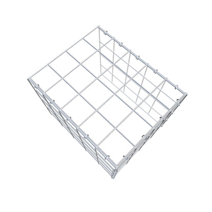Anbaugabione Typ 4 50 cm x 40 cm x 40 cm (L x H x T), Maschenweite 10 cm x 10 cm, C-Ring