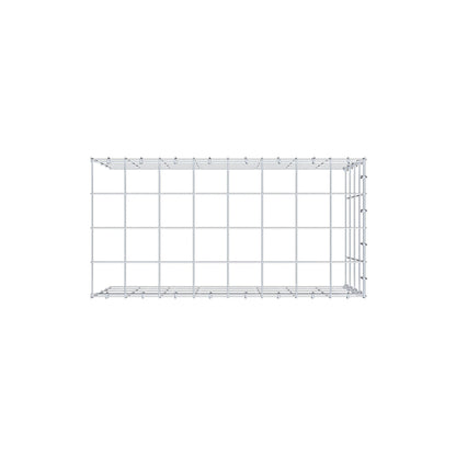 Anbaugabione Typ 4 80 cm x 40 cm x 40 cm (L x H x T), Maschenweite 10 cm x 10 cm, C-Ring