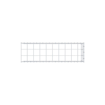 Anbaugabione Typ 4 100 cm x 30 cm x 30 cm (L x H x T), Maschenweite 10 cm x 10 cm, C-Ring