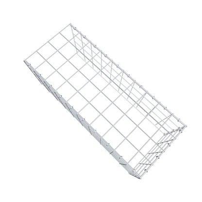 Monteret gabion type 4 100 cm x 40 cm x 40 cm (L x H x D), maskestørrelse 10 cm x 10 cm, C-ring