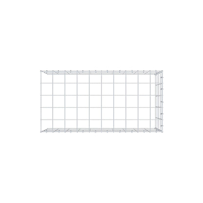 Anbaugabione Typ 4 100 cm x 40 cm x 50 cm (L x H x T), Maschenweite 10 cm x 10 cm, C-Ring